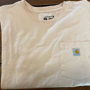 pink Carhartt t shirt